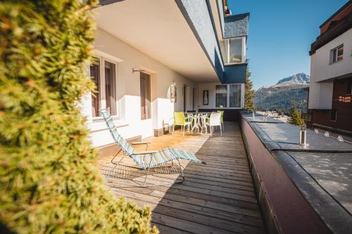Balkon/terasa, Home Hotel Arosa in Arosa Balkon/terasa, Home Hotel Arosa in Arosa