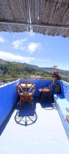 شرفة/ تراس, Vallparadis Pension Familiar" FIRDAUS" in شفشاون شرفة/ تراس, Vallparadis Pension Familiar" FIRDAUS" in شفشاون