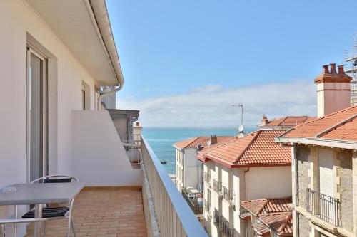 Uitzicht, Hotel Marbella in Biarritz Uitzicht, Hotel Marbella in Biarritz