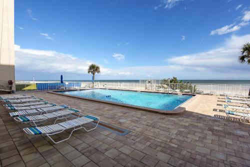 Balcony/terrace, Bob's Beachin Dream - 5040S in Ponce Inlet (FL) Balcony/terrace, Bob's Beachin Dream - 5040S in Ponce Inlet (FL)