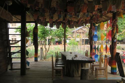 Banquet hall, Samaki Guesthouse - Tad Lo in Beng Banquet hall, Samaki Guesthouse - Tad Lo in Beng