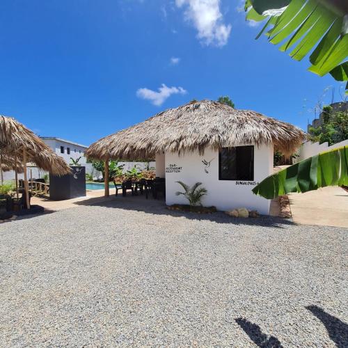 Entrance, BUNGALOWS COLIBRI in Las Galeras Entrance, BUNGALOWS COLIBRI in Las Galeras