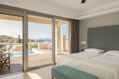 View, Irini Mare Hotel in Adelianos Kampos View, Irini Mare Hotel in Adelianos Kampos