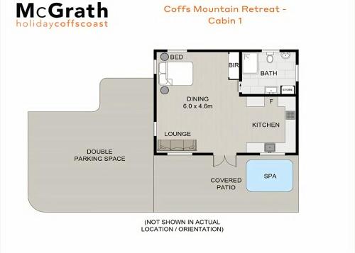 Coffs Mountain Retreat Cabin 1 in Nana Glen Coffs Mountain Retreat Cabin 1 in Nana Glen