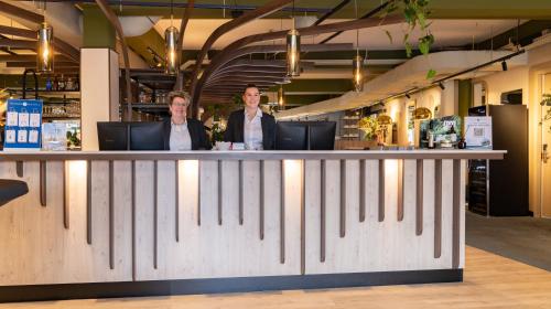 Lobby, Fletcher Hotel-Restaurant Marknesse in Marknesse Lobby, Fletcher Hotel-Restaurant Marknesse in Marknesse