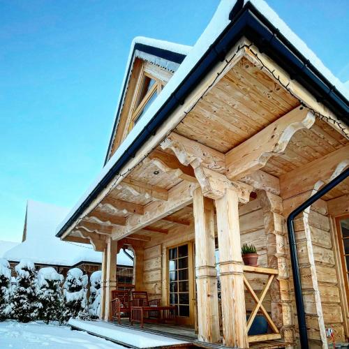 A szálláshely kívülről, Osada Podrazówka (Osada Podrazowka) in Cyrhla A szálláshely kívülről, Osada Podrazówka (Osada Podrazowka) in Cyrhla