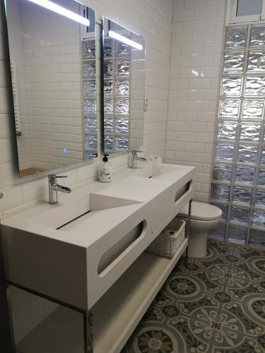 Fürdőszoba, Hostal del Arquitecto in Vitoria Fürdőszoba, Hostal del Arquitecto in Vitoria
