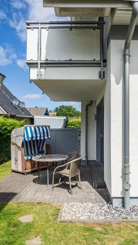 Balcony/terrace, Kapt'n Kalle Ferienwohnungen in Zingst Balcony/terrace, Kapt'n Kalle Ferienwohnungen in Zingst