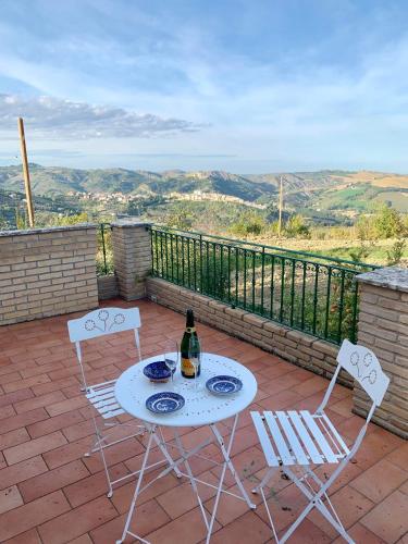 Balcony/terrace, Casa Gufo in Castiglione Messer Raimondo Balcony/terrace, Casa Gufo in Castiglione Messer Raimondo