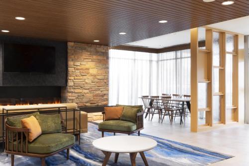 大堂, 伊利諾伊奧法倫萬豪萬楓套房酒店 (Fairfield by Marriott Inn and Suites OFallon IL) in 奧法隆 (IL) 大堂, 伊利諾伊奧法倫萬豪萬楓套房酒店 (Fairfield by Marriott Inn and Suites OFallon IL) in 奧法隆 (IL)