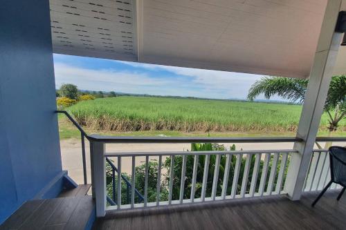 Balcony/terrace, Aob-Oun Homestay & Glamping near Bonanza Exotic Zoo Balcony/terrace, Aob-Oun Homestay & Glamping near Bonanza Exotic Zoo