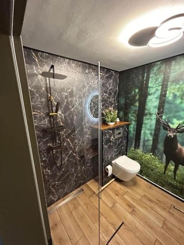Bathroom, Appartement fliegender Hirsch in Romnitz Bathroom, Appartement fliegender Hirsch in Romnitz