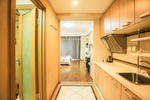 Dapur, Dalian Hong Xi Yuan Apartment Wanda Plaza in Software Business District Dapur, Dalian Hong Xi Yuan Apartment Wanda Plaza in Software Business District