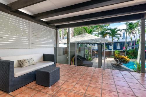 Balcony/terrace, Paradise on the Beach Resort in Cairns Balcony/terrace, Paradise on the Beach Resort in Cairns