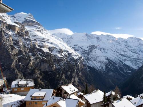 Kilátás, Hotel Regina in Mürren Kilátás, Hotel Regina in Mürren