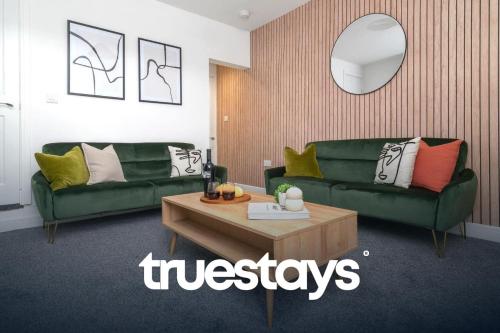 Campbell House by Truestays - NEW 2 Bedroom House in Stoke-on-Trent in 特伦特法尔 Campbell House by Truestays - NEW 2 Bedroom House in Stoke-on-Trent in 特伦特法尔