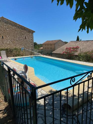 Kilátás, Mas avec piscine in La Bastide D'Engras Kilátás, Mas avec piscine in La Bastide D'Engras