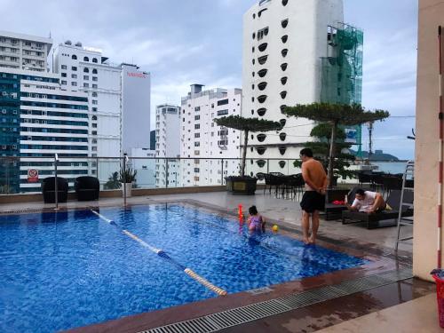 Exterior view, Muong Thanh Vien Trieu Apartment Review Nha Trang in Vĩnh Phước Exterior view, Muong Thanh Vien Trieu Apartment Review Nha Trang in Vĩnh Phước