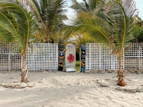 Entrance, La Casa de Pitty in Mancora Entrance, La Casa de Pitty in Mancora