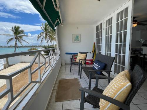 balcon/terrasse, Oceanfront Condo in Luquillo in Luquillo balcon/terrasse, Oceanfront Condo in Luquillo in Luquillo