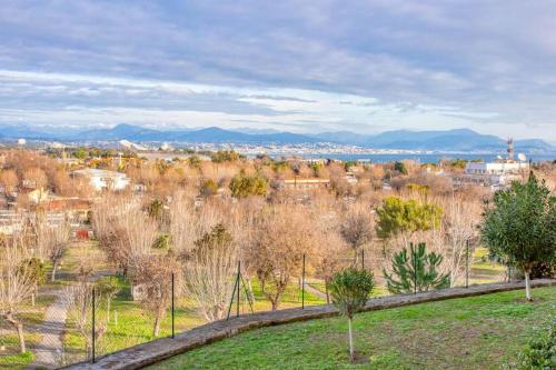 A7- 2 BDR Sea & Mountain View - AC, Parking, Pool & Terrace in Les Breguieres A7- 2 BDR Sea & Mountain View - AC, Parking, Pool & Terrace in Les Breguieres