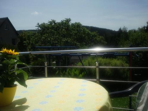Balcony/terrace, Ferienwohnung Steinbacher in Amtsberg Balcony/terrace, Ferienwohnung Steinbacher in Amtsberg