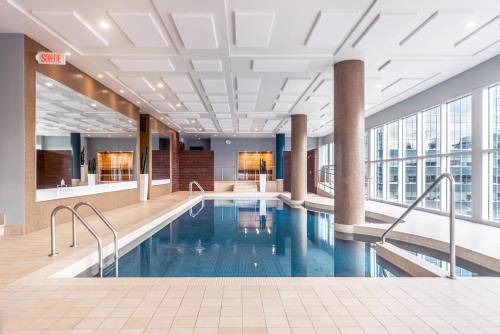 Swimming pool, Hotel Le Crystal Montreal near Atwater Market Swimming pool, Hotel Le Crystal Montreal near Atwater Market