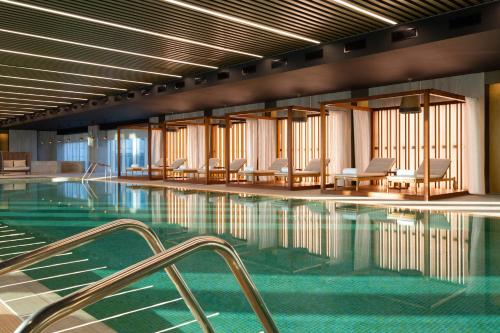 Fitness center, Sheraton Astana Hotel in Nur-Sultan Fitness center, Sheraton Astana Hotel in Nur-Sultan