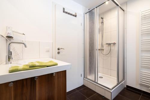 Bathroom, Apartment Felswelten in Rosenthal-Bielatal Bathroom, Apartment Felswelten in Rosenthal-Bielatal