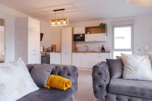 Superbe appartement 2 chambres - parking gratuit in 布雷斯地區布爾格 Superbe appartement 2 chambres - parking gratuit in 布雷斯地區布爾格