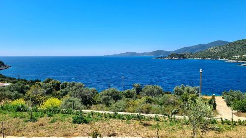 Kilátás, Amousso Bay Villas in Marantochori Kilátás, Amousso Bay Villas in Marantochori