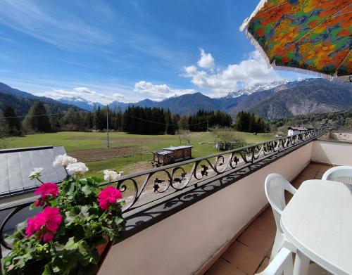 Balcony/terrace, Villa Salagona in Vigo Di Cadore Balcony/terrace, Villa Salagona in Vigo Di Cadore