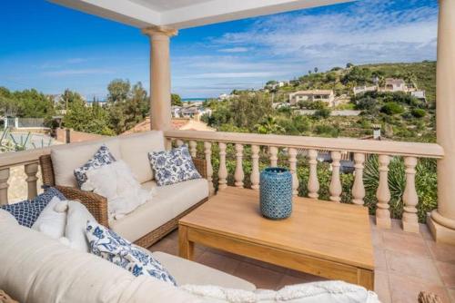 ระเบียง/ชานเรือน, Villa Viola Sea View Pool in กัปซาเดส ระเบียง/ชานเรือน, Villa Viola Sea View Pool in กัปซาเดส