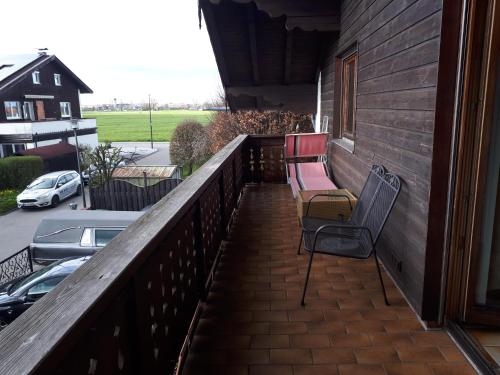Balcony/terrace, Karl-Stieler-Straße in Bruckmuhl Balcony/terrace, Karl-Stieler-Straße in Bruckmuhl