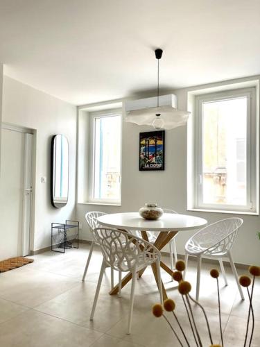 Appartement moderne + Parking à 50m de la mer