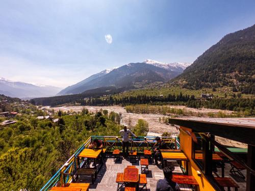 Exterior view, La Vaca India Manali in Vashist Exterior view, La Vaca India Manali in Vashist