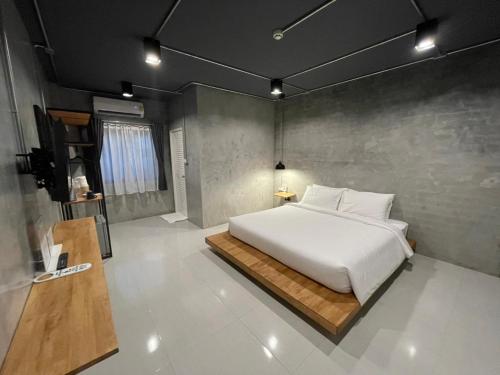 Ágy, Loft Space Hotel in Ranong Ágy, Loft Space Hotel in Ranong