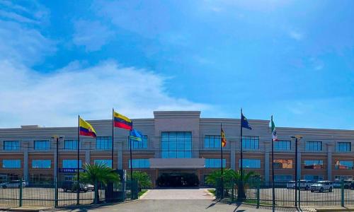 숙소 외관, Hotel Las Palmas Inn in 푼토 피조 숙소 외관, Hotel Las Palmas Inn in 푼토 피조