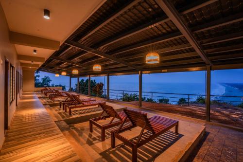 balkon/taras, Zostel Gokarna in Gokarna balkon/taras, Zostel Gokarna in Gokarna