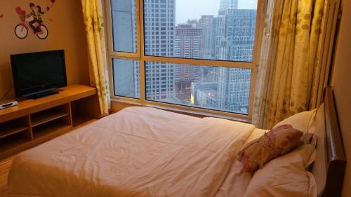 This photo about Dalian Yidian Yijing Huayuan Apartment shared on HyHotel.com