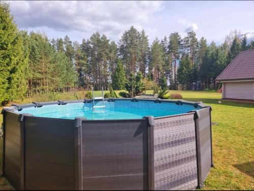 Swimmingpool, Beautiful Villa For Family/Couples in Moletai Swimmingpool, Beautiful Villa For Family/Couples in Moletai