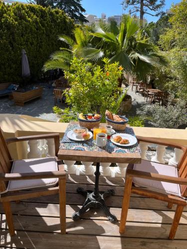 Balcony/terrace, Hotel Alexandra - Boutique Hotel in Le Fournel Balcony/terrace, Hotel Alexandra - Boutique Hotel in Le Fournel