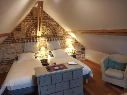 Eco-gite La chambre du Vanneur in Mentheville Eco-gite La chambre du Vanneur in Mentheville