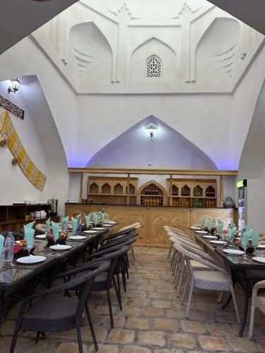 Restaurant, Feruzkhan Hotel - Madrassah Mohammed Rakhim Khan in Khiva Restaurant, Feruzkhan Hotel - Madrassah Mohammed Rakhim Khan in Khiva