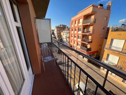 balcon/terasă, Hostal Zurich in San Feliu de Guixols balcon/terasă, Hostal Zurich in San Feliu de Guixols