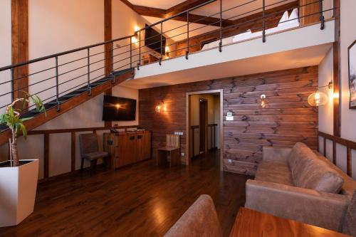 共用Lounge/電視區, 海嘯水療酒店 (Tsunami Spa Hotel) in 聶伯城 共用Lounge/電視區, 海嘯水療酒店 (Tsunami Spa Hotel) in 聶伯城