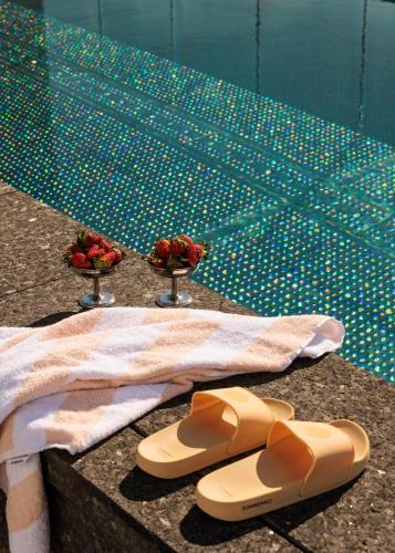 Swimming pool, Sommerro in Frogner Swimming pool, Sommerro in Frogner