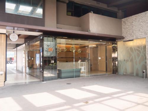 Entrance, Green Hotel-Tea Way in Taichung Entrance, Green Hotel-Tea Way in Taichung