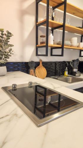 Kitchen, Apartamentos Monarca in Siguatepeque Kitchen, Apartamentos Monarca in Siguatepeque