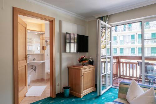 Fürdőszoba, Hotel Weisser Bar in St Wolfgang im Salzkammergut városközpont Fürdőszoba, Hotel Weisser Bar in St Wolfgang im Salzkammergut városközpont